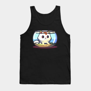 CAT IN FISHBOWL Tank Top